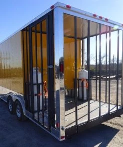 8.5' x 22' Yellow Concession Food Trailer -Cheap Concession Trailers Shop p1200156