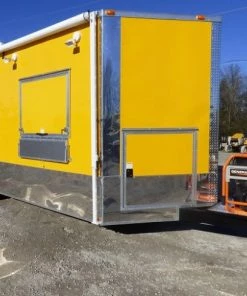 8.5' x 22' Yellow Concession Food Trailer -Cheap Concession Trailers Shop p1200161