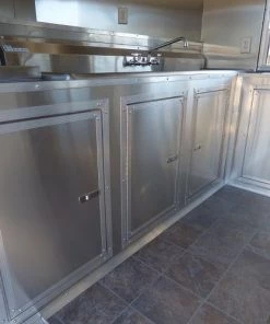 8.5' x 22' Yellow Concession Food Trailer With Appliances -Cheap Concession Trailers Shop p1200170 1