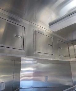 8.5' x 22' Yellow Concession Food Trailer With Appliances -Cheap Concession Trailers Shop p1200173 1