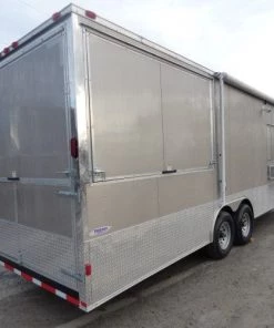 8.5' x 26' Concession Food Trailer Arizona Beige with Appliances -Cheap Concession Trailers Shop p1200334 1