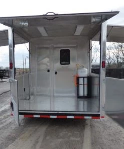 8.5' x 26' Concession Food Trailer Arizona Beige with Appliances -Cheap Concession Trailers Shop p1200341 1