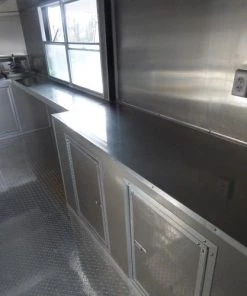 8.5' x 26' Concession Food Trailer Arizona Beige with Appliances -Cheap Concession Trailers Shop p1200352 1