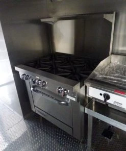 8.5' x 26' Concession Food Trailer Arizona Beige with Appliances -Cheap Concession Trailers Shop p1200360 1