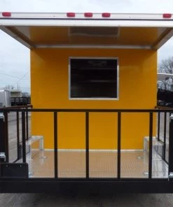 8.5' x 16' Concession Food Trailer Yellow Event Catering 29 8.5' x 16' Concession Food Trailer Yellow Event Catering -Cheap Concession Trailers Shop p1200514