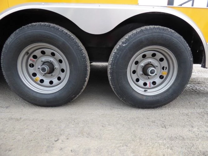 8.5' x 16' Concession Food Trailer Yellow Event Catering 9 8.5' x 16' Concession Food Trailer Yellow Event Catering - Image 9