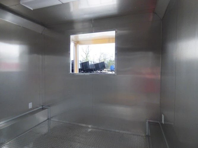 8.5' x 16' Concession Food Trailer Yellow Event Catering 5 8.5' x 16' Concession Food Trailer Yellow Event Catering - Image 5