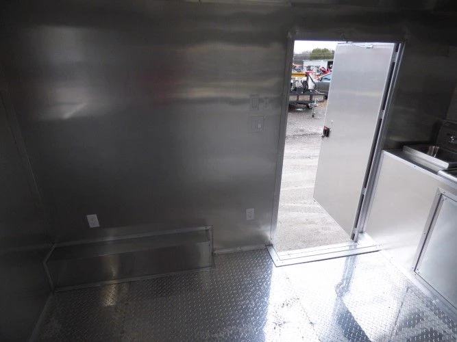 8.5' x 16' Concession Food Trailer Yellow Event Catering 13 8.5' x 16' Concession Food Trailer Yellow Event Catering - Image 13