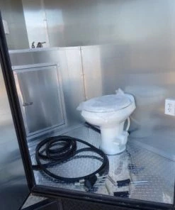 8.5' x 26' Concession Food Trailer Orange Event Catering -Cheap Concession Trailers Shop p1200807