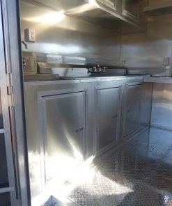 8.5' x 26' Concession Food Trailer Orange Event Catering -Cheap Concession Trailers Shop p1200811