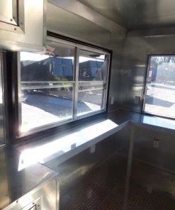 8.5' x 26' Concession Food Trailer Orange Event Catering -Cheap Concession Trailers Shop p1200816