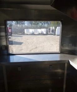 8.5' x 26' Concession Food Trailer Orange Event Catering -Cheap Concession Trailers Shop p1200817