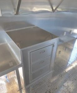 8.5' x 26' Concession Food Trailer Orange Event Catering -Cheap Concession Trailers Shop p1200820