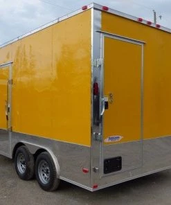 8.5' x 14' Concession Food Trailer Yellow Event Catering -Cheap Concession Trailers Shop p1230165
