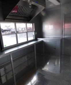 8.5' x 14' Concession Food Trailer Yellow Event Catering -Cheap Concession Trailers Shop p1230171