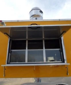 8.5' x 14' Concession Food Trailer Yellow Event Catering -Cheap Concession Trailers Shop p1230181