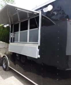 8.5' x 20' Concession Food Trailer Black Pizza Event Catering 106 8.5' x 20' Concession Food Trailer Black Pizza Event Catering -Cheap Concession Trailers Shop p1240262