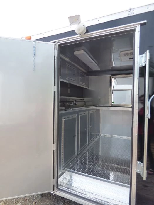 8.5' x 20' Concession Food Trailer Black Pizza Event Catering 27 8.5' x 20' Concession Food Trailer Black Pizza Event Catering - Image 27