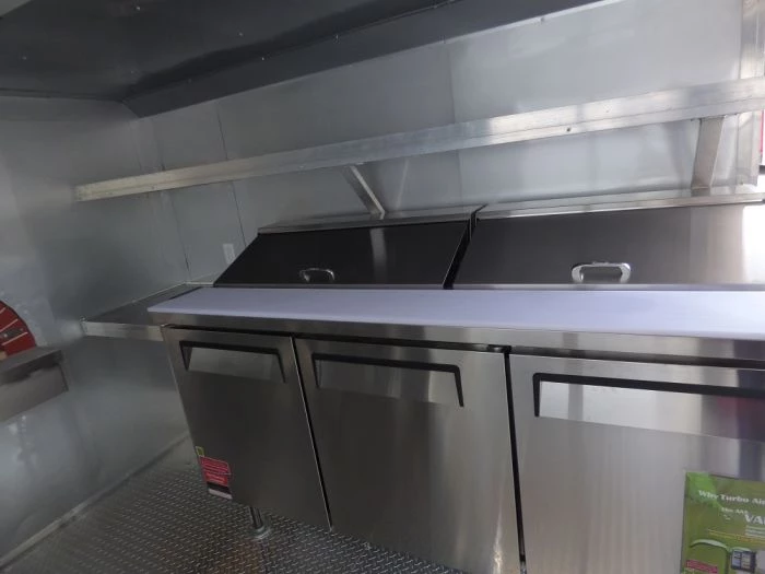 8.5' x 20' Concession Food Trailer Black Pizza Event Catering 55 8.5' x 20' Concession Food Trailer Black Pizza Event Catering - Image 55