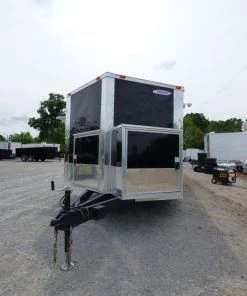 8.5' x 20' Concession Food Trailer Black Pizza Event Catering 74 8.5' x 20' Concession Food Trailer Black Pizza Event Catering -Cheap Concession Trailers Shop p1240306