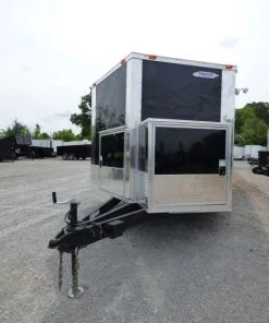 8.5' x 20' Concession Food Trailer Black Pizza Event Catering 80 8.5' x 20' Concession Food Trailer Black Pizza Event Catering -Cheap Concession Trailers Shop p1240307