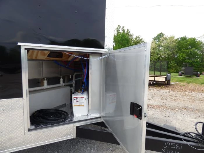 8.5' x 20' Concession Food Trailer Black Pizza Event Catering 29 8.5' x 20' Concession Food Trailer Black Pizza Event Catering - Image 29