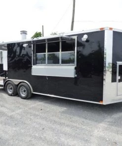 8.5' x 20' Concession Food Trailer Black Pizza Event Catering 98 8.5' x 20' Concession Food Trailer Black Pizza Event Catering -Cheap Concession Trailers Shop p1240311