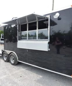 8.5' x 20' Concession Food Trailer Black Pizza Event Catering 104 8.5' x 20' Concession Food Trailer Black Pizza Event Catering -Cheap Concession Trailers Shop p1240312
