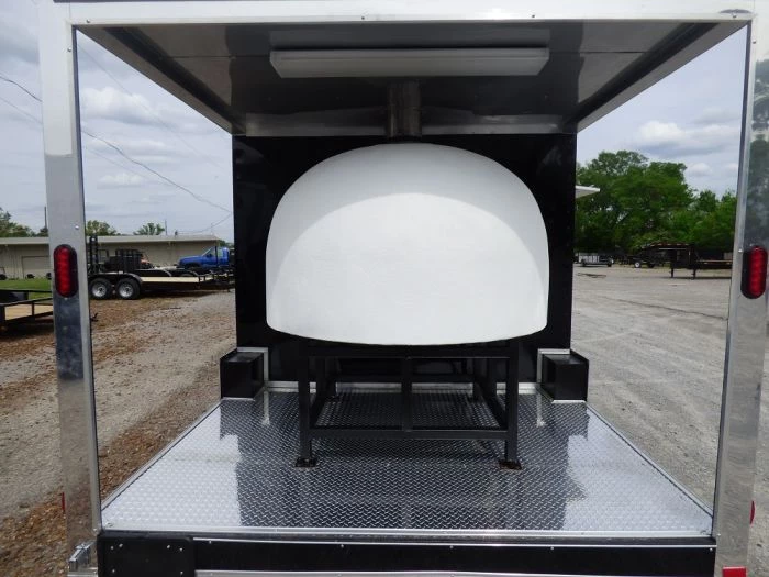 8.5' x 20' Concession Food Trailer Black Pizza Event Catering 61 8.5' x 20' Concession Food Trailer Black Pizza Event Catering - Image 61