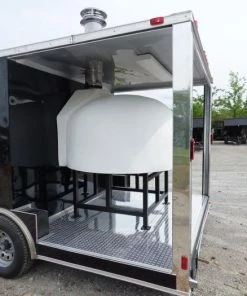 8.5' x 20' Concession Food Trailer Black Pizza Event Catering 65 8.5' x 20' Concession Food Trailer Black Pizza Event Catering -Cheap Concession Trailers Shop p1240317