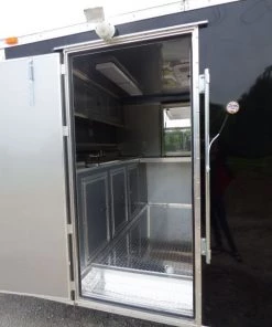 8.5' x 20' Concession Food Trailer Black Pizza Event Catering 85 8.5' x 20' Concession Food Trailer Black Pizza Event Catering -Cheap Concession Trailers Shop p1240321