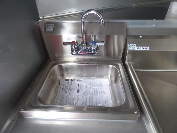 8.5' x 20' Concession Food Trailer Black Pizza Event Catering 44 8.5' x 20' Concession Food Trailer Black Pizza Event Catering - Image 44