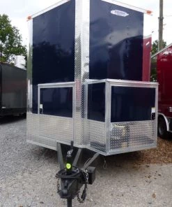 8.5' x 20' Concession Food Trailer Indigo Blue Event Catering -Cheap Concession Trailers Shop p1270250