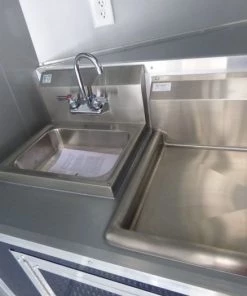 8.5' x 20' Concession Food Trailer Indigo Blue Event Catering -Cheap Concession Trailers Shop p1270270