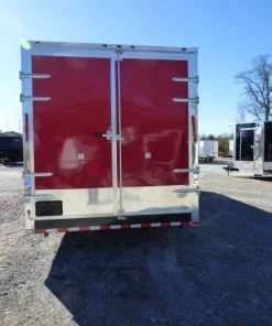 8.5' X 30' Concession Food Trailer Victory Red -Cheap Concession Trailers Shop p1290879