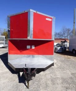 8.5' X 30' Concession Food Trailer Victory Red -Cheap Concession Trailers Shop p1290883