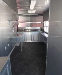 8.5' X 30' Concession Food Trailer Victory Red -Cheap Concession Trailers Shop p1290891