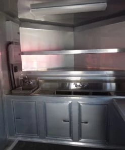 8.5' X 30' Concession Food Trailer Victory Red -Cheap Concession Trailers Shop p1290893