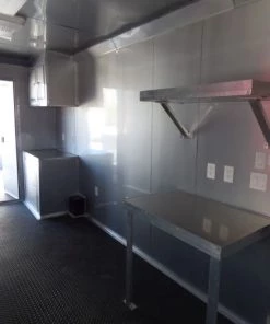 8.5' X 30' Concession Food Trailer Victory Red -Cheap Concession Trailers Shop p1290894