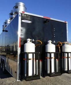 8.5' x 24' Concession Food Trailer Black Event Catering -Cheap Concession Trailers Shop p1300039