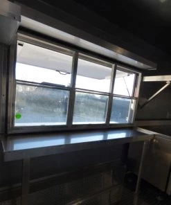 8.5' x 24' Concession Food Trailer Black Event Catering -Cheap Concession Trailers Shop p1300048