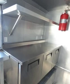 8.5' x 24' Concession Food Trailer Black Event Catering -Cheap Concession Trailers Shop p1300049
