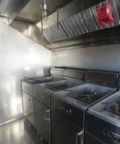 8.5' x 24' Concession Food Trailer Black Event Catering -Cheap Concession Trailers Shop p1300051