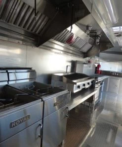 8.5' x 24' Concession Food Trailer Black Event Catering -Cheap Concession Trailers Shop p1300052