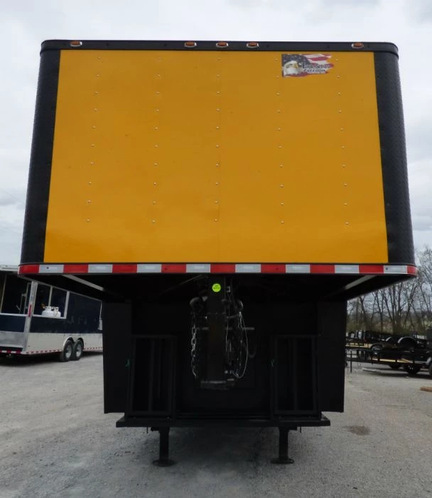 8.5' x 52' Concession Food Trailer Gooseneck Yellow 21 8.5' x 52' Concession Food Trailer Gooseneck Yellow - Image 21
