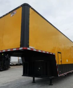8.5' x 52' Concession Food Trailer Gooseneck Yellow 67 8.5' x 52' Concession Food Trailer Gooseneck Yellow -Cheap Concession Trailers Shop p1300161 1