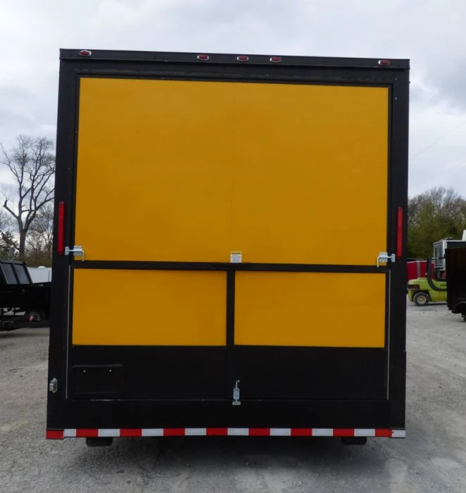 8.5' x 52' Concession Food Trailer Gooseneck Yellow 25 8.5' x 52' Concession Food Trailer Gooseneck Yellow - Image 25