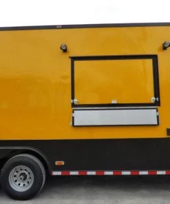 8.5' x 52' Concession Food Trailer Gooseneck Yellow 53 8.5' x 52' Concession Food Trailer Gooseneck Yellow -Cheap Concession Trailers Shop p1300175 1
