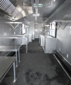 8.5' x 52' Concession Food Trailer Gooseneck Yellow 58 8.5' x 52' Concession Food Trailer Gooseneck Yellow -Cheap Concession Trailers Shop p1300186