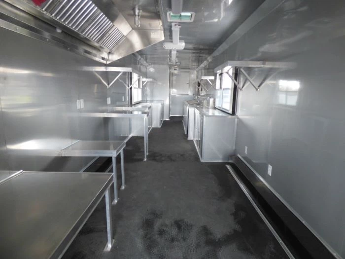 8.5' x 52' Concession Food Trailer Gooseneck Yellow 22 8.5' x 52' Concession Food Trailer Gooseneck Yellow - Image 22